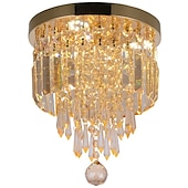 cheap Chandeliers-3-Light 25 cm Flush Mount Lights Metal Painted Finishes 110-120V 220-240V / CE Certified