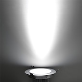 preiswerte LED Einbauleuchten-10 Stück 3 W 300 lm 3 LED-Perlen Leicht zu installieren Einbaulampe Deckenleuchten Warmweiß Kühles Weiß 85-265 V kommerziell Zuhause / Büro Wohn- / Esszimmer / RoHs / ASTM