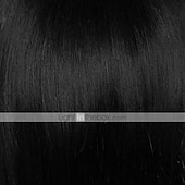 abordables Pelucas naturales de malla-Mezcla de cabello humano Peluca Corta Recto Corte Pixie Peinados cortos 2020 Corte Recto Corto Parte lateral Hecho a Máquina Mujer Negro natural # 1B castaño medio Rubio fresa / Rubio Claro 8 pulgadas
