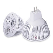 levne LED žárovky bodové-10ks 9W led žárovka bodové světlo 900lm mr16 3 led korálky led dekorativní teplá studená bílá pro krajinářské zapuštěné osvětlení kolejí ac12v 90w ekvivalent halogenu