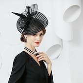 economico Fascinatori &amp; Cappelli-Elegante Derby Copricapo affascinante Gentildonna Costume Per donna Carnevale Feste Derby Ricevimento di matrimonio Adulti Fascinator Primavera &amp; Estate