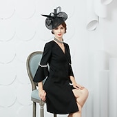 economico Fascinatori &amp; Cappelli-Elegante Derby Copricapo affascinante Gentildonna Costume Per donna Carnevale Feste Derby Ricevimento di matrimonio Adulti Fascinator Primavera &amp; Estate