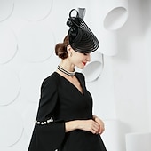 economico Fascinatori &amp; Cappelli-Elegante Derby Copricapo affascinante Gentildonna Costume Per donna Carnevale Feste Derby Ricevimento di matrimonio Adulti Fascinator Primavera &amp; Estate
