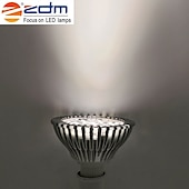 economico Lampadine-zdm e26 / e27 7w 650-750lm par30 faretto led 7 perline led ad alta potenza led bianco / bianco caldo 85-265 v alta conducibilità termica in alluminio