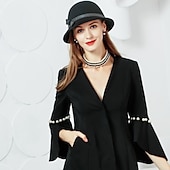 Недорогие Вечеринковые шляпы-Шерсть Кентукки дерби шляпа / Головные уборы с 1 Особые случаи / Вечеринка / ужин Заставка