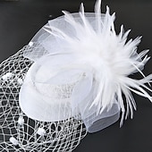 זול כובעים וקישוטי שיער-fascinators קנטאקי דרבי כובע כיסוי ראש נטו פילבוקס כובע חתונה אירוע מיוחד מרוץ סוסים גביע נשים יום מלבורן עם כיסוי ראש פרחוני