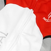 economico Maglie da uomo-Arsuxeo Per uomo Maglia da ciclismo Manica lunga Inverno Bicicletta Giacca Maglietta / Maglia Superiore con 3 tasche posteriori Ciclismo da montagna Cicismo su strada Traspirante Design anatomico Zip