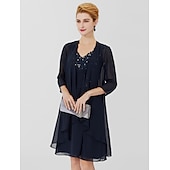 voordelige moeders wikkels-Vrouwen Wrap Shrug Moeder&#039;s Wraps Jassen  Jasjes Elegant Zonbescherming 3/4 Lengte Mouw Chiffon Bruiloft Gasten Wraps Met Effen Kleur Voor Formele Lente  Herfst kleed je mooi aan