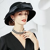 economico Cappelli per feste-Lana / Seta Cappello Kentucky Derby / berretto con 1 Occasioni speciali / Festa / Serata Copricapo