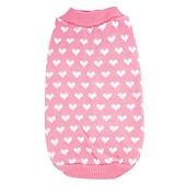 abordables Suéteres-Suéteres Ropa para cachorros Saltador Mantiene abrigado Invierno Templado Ropa para perros for Fornido Labrador Perro perdiguero de oro Buldog Shiba Inu
