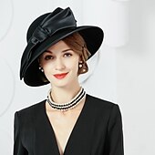 economico Cappelli per feste-Lana / Seta Cappello Kentucky Derby / berretto con 1 Occasioni speciali / Festa / Serata Copricapo