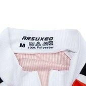 economico Maglie da uomo-Arsuxeo Per uomo Maglia da ciclismo Manica lunga Inverno Bicicletta Giacca Maglietta / Maglia Superiore con 3 tasche posteriori Ciclismo da montagna Cicismo su strada Traspirante Design anatomico Zip