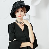 economico Cappelli per feste-Lana / Seta Cappello Kentucky Derby / berretto con 1 Occasioni speciali / Festa / Serata Copricapo