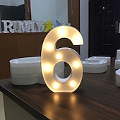 cheap Decorative Lights-LED Letter Lights Sign 26 Letters Alphabet Light Up Letters Sign for Night Light Wedding Birthday Party Battery Powered Christmas Dorm Lamp Home Bar Decoration