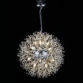 voordelige Spoetnik-ontwerp-100 cm Uniek Ontwerp Kroonluchters Metaal Spoetnik Chroom Modern 110-120V 220-240V