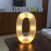 cheap Decorative Lights-LED Letter Lights Sign 26 Letters Alphabet Light Up Letters Sign for Night Light Wedding Birthday Party Battery Powered Christmas Dorm Lamp Home Bar Decoration