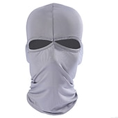 cheap Balaclavas &amp; Face Masks-Headwear Balaclava Neck Gaiter Neck Tube Solid Color Sunscreen Windproof Quick Dry Dust Proof Comfortable Bike / Cycling Dark Grey White Purple Lycra for Men&#039;s Women&#039;s Adults&#039; Camping / Hiking Ski