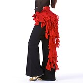 cheap Dance Accessories-Belly Dance Hip Scarf Ruffles Women&#039;s Chiffon / Ballroom