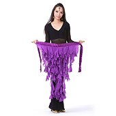 cheap Dance Accessories-Belly Dance Hip Scarf Ruffles Women&#039;s Chiffon / Ballroom