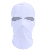 cheap Balaclavas &amp; Face Masks-Headwear Balaclava Neck Gaiter Neck Tube Solid Color Sunscreen Windproof Quick Dry Dust Proof Comfortable Bike / Cycling Dark Grey White Purple Lycra for Men&#039;s Women&#039;s Adults&#039; Camping / Hiking Ski