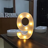 cheap Decorative Lights-LED Letter Lights Sign 26 Letters Alphabet Light Up Letters Sign for Night Light Wedding Birthday Party Battery Powered Christmas Dorm Lamp Home Bar Decoration