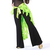 cheap Dance Accessories-Belly Dance Hip Scarf Ruffles Women&#039;s Chiffon / Ballroom