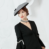 baratos Chapéus e Fascinators-Seda / Twill Weave Chapéu Kentucky Derby / Chapéus com 1 Casamento / Festa / Noite / Festa de Chá Capacete