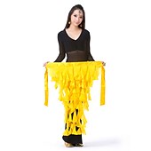 cheap Dance Accessories-Belly Dance Hip Scarf Ruffles Women&#039;s Chiffon / Ballroom