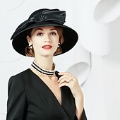 economico Cappelli per feste-Lana / Seta Cappello Kentucky Derby / berretto con 1 Occasioni speciali / Festa / Serata Copricapo