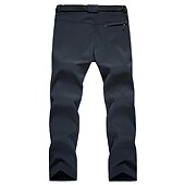 economico Fondi-Per donna Pantaloni da escursione Pantaloni foderati in pile Pantaloni impermeabili Inverno Esterno Tenere al caldo Impermeabile Antivento Traspirante Pantalone / Sovrapantaloni Pantaloni Nero Viola
