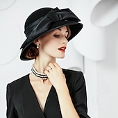 economico Cappelli per feste-Lana / Seta Cappello Kentucky Derby / berretto con 1 Occasioni speciali / Festa / Serata Copricapo