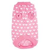 abordables Suéteres-Suéteres Ropa para cachorros Saltador Mantiene abrigado Invierno Templado Ropa para perros for Fornido Labrador Perro perdiguero de oro Buldog Shiba Inu
