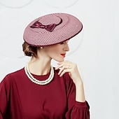 baratos Chapéus e Fascinators-Seda / Twill Weave Chapéu Kentucky Derby / Chapéus com 1 Casamento / Festa / Noite / Festa de Chá Capacete