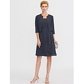 cheap Mother&#039;s Wraps-3/4 Length Sleeve Shrugs Chiffon Wedding / Party / Evening Women&#039;s Wrap With