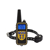 economico Addestramento e accessori educativi per cani-Addestramento del cane Addestramento Collare Anti Bark Shock Collar Cane Ompermeabile Anti Bark Ricaricabile LCD Vibrazione Sicurezza ABS Clicker Elettronica Kit comportamentale Addestramento di