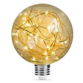ieftine Lămpi Cu Filament LED-1 buc 3 W Bec Filet LED 200 lm E26 / E27 G95 33 LED-uri de margele SMD Decorativ Înstelat Crăciun decor de nunta Alb Cald 85-265 V / RoHs / CE