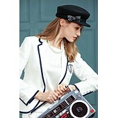cheap Party Hats-Wool / Pearwood Kentucky Derby Hat / Hats with Satin Bowknot 1 Piece Casual / Daily Wear Headpiece