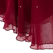 preiswerte Eiskunstlaufkleider-Eiskunstlaufkleid Damen Mädchen Eislaufen Kleider Hellblau Schwarz Weiß Patchwork Gitter Hochelastisch Wettbewerb Eiskunstlaufkleidung Mit Steinen verziert Strass Langarm Eislaufen Eiskundstlauf