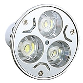 levne LED žárovky bodové-10ks 3w gu10 / e27 / e14 / gu5.3 led reflektor 250lm teplé / studené bílé pro kuchyňský hotel ložnice osvětlení lampada ac220-240v