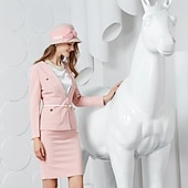 お買い得  パーティーハット-ウール ケンタッキーダービーハット / 帽子 ととも​​に リボン 1 結婚式 / パーティー／フォーマル かぶと