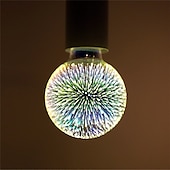 Χαμηλού Κόστους LED Λάμπες Globe-1pc 5 w led globe λαμπτήρες led νήματα λαμπτήρες 450 lm e26 / e27 g95 28 led χάντρες ενσωματώνουν διακοσμητικά led διακοσμητικά τρισδιάστατα starburst πολύχρωμα 85-265 v