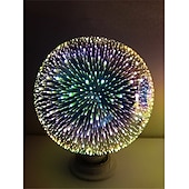 Χαμηλού Κόστους LED Λάμπες Globe-1pc 5 w led globe λαμπτήρες led νήματα λαμπτήρες 450 lm e26 / e27 g95 28 led χάντρες ενσωματώνουν διακοσμητικά led διακοσμητικά τρισδιάστατα starburst πολύχρωμα 85-265 v