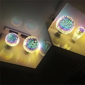Χαμηλού Κόστους LED Λάμπες Globe-1pc 5 w led globe λαμπτήρες led νήματα λαμπτήρες 450 lm e26 / e27 g95 28 led χάντρες ενσωματώνουν διακοσμητικά led διακοσμητικά τρισδιάστατα starburst πολύχρωμα 85-265 v