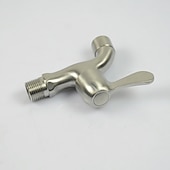 economico Accessori per rubinetti-accessorio per rubinetto monocomando in acciaio inossidabile, rubinetto per lavatrice installato a parete di qualità superiore