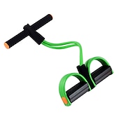cheap Yoga Gear-Pedal Resistance Band Sit-up Pull Rope Natural Latex Bodybuilding Expander 27.0*15.0*9.0 cm Sports Latex Home Workout Gym Pilates Strength Training Muscular Bodyweight Training Physical Therapy