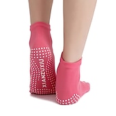 economico Calze da Yoga-1 Paio Calze yoga Calzini antiscivolo da yoga Cinque calzini della punta Per donna Antiscivolo Traspirante Protettivo Viola scuro Azzurro Rosa + giallo Autunno Inverno per Yoga Pilates Danza Bikram