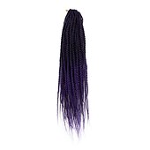 levne Háčkované vlasy-Faux Locs Dredy Senegalský Twist Pletené copánky Umělé vlasy Copánkové vlasy 1 balení