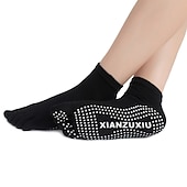 economico Calze da Yoga-1 Paio Calze yoga Calzini antiscivolo da yoga Cinque calzini della punta Per donna Antiscivolo Traspirante Protettivo Viola scuro Azzurro Rosa + giallo Autunno Inverno per Yoga Pilates Danza Bikram