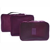 economico Borsoni da viaggio-6 set Borsa da viaggio Organizzatore di viaggi Organizer per bagagli da viaggio / Organizer per imballaggi Massima capacità Ompermeabile Portatile Anti-polvere Panno Oxford Per Viaggi Reggiseni