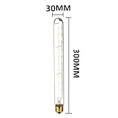abordables Ampoules incandescentes-1 pc 40 W E26 / E27 T300 Blanc Chaud 2300 k Rétro / Intensité Réglable / Décorative Ampoule à incandescence Vintage Edison 220-240 V